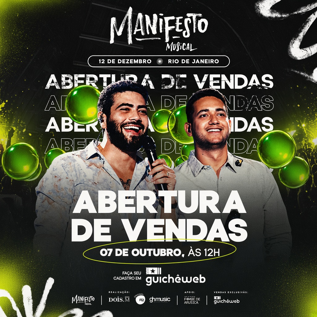 Capa do evento Henrique & Juliano em Rio de Janeiro - RJ